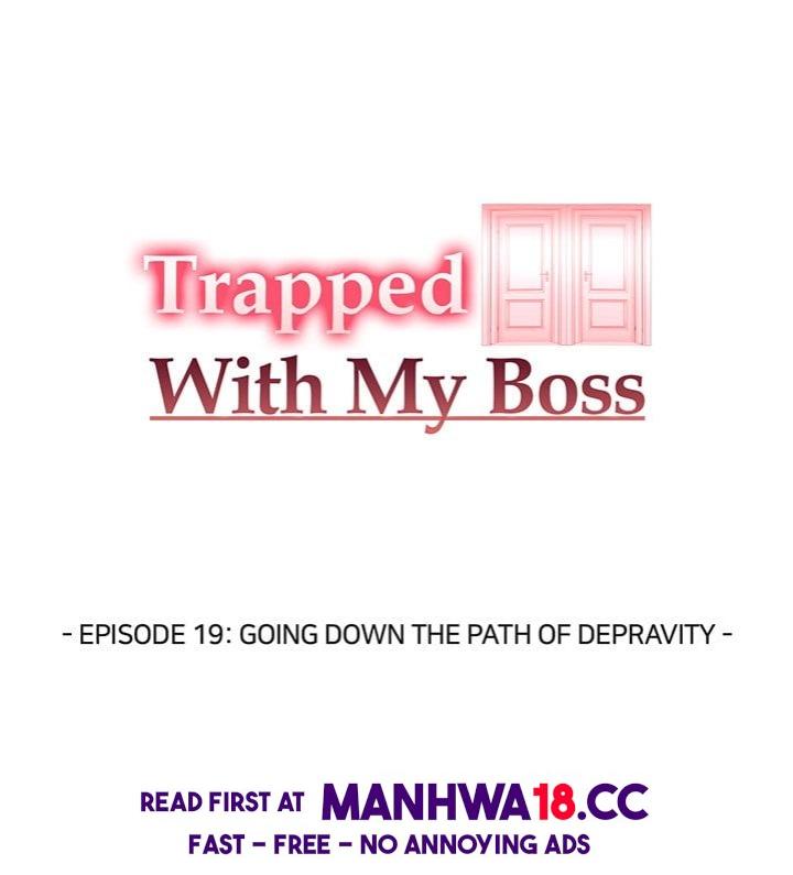 Trapped With My Boss chapter 19 page 18