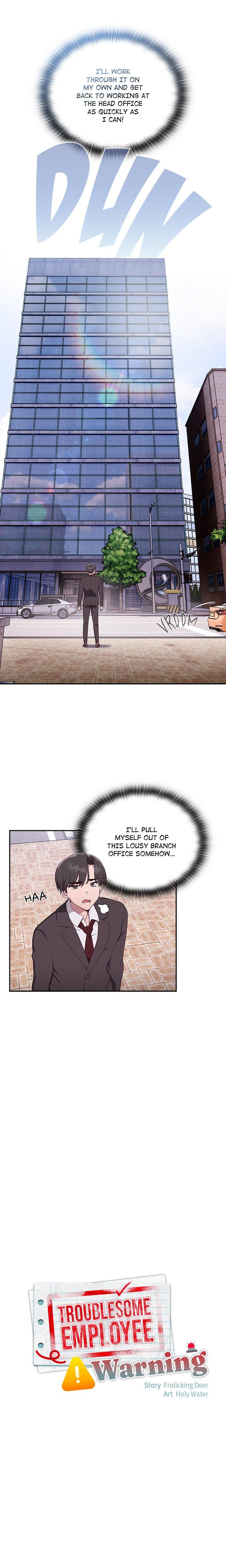 Troublesome Employee Warning Uncensored chapter 1 page 6