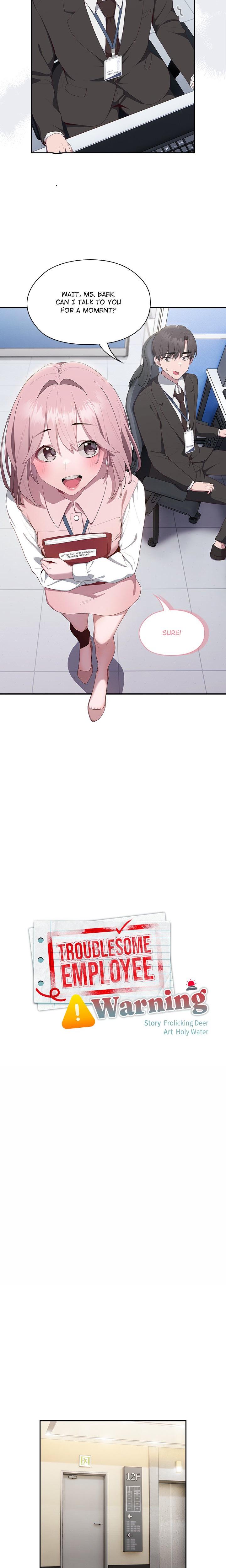 Troublesome Employee Warning Uncensored chapter 11 page 8