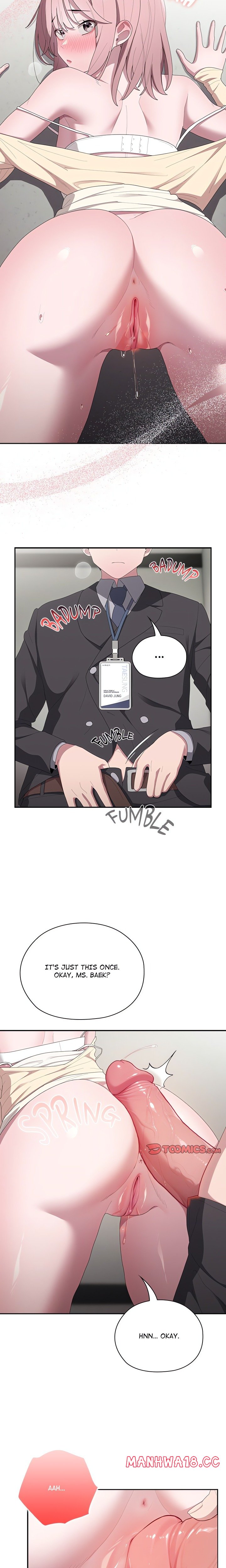 Troublesome Employee Warning Uncensored chapter 43 page 19