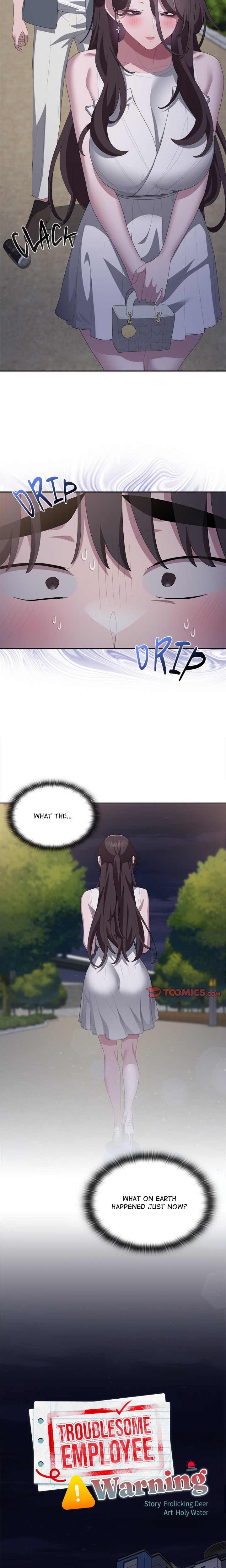 Troublesome Employee Warning Uncensored chapter 49 page 17