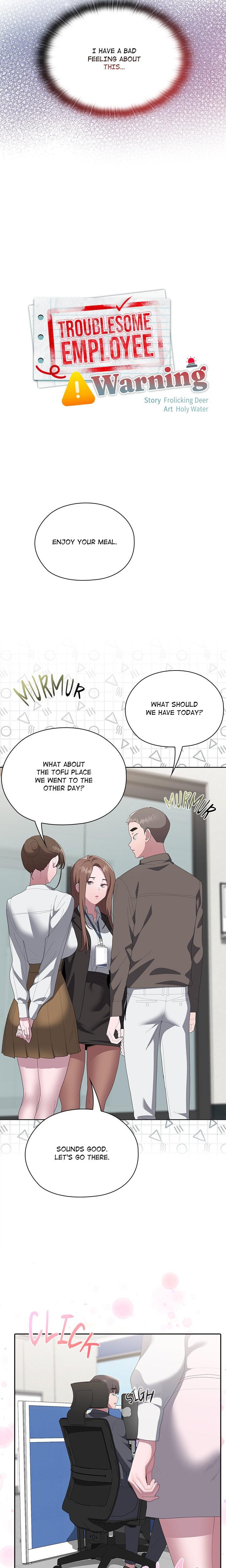 Troublesome Employee Warning chapter 50 page 12