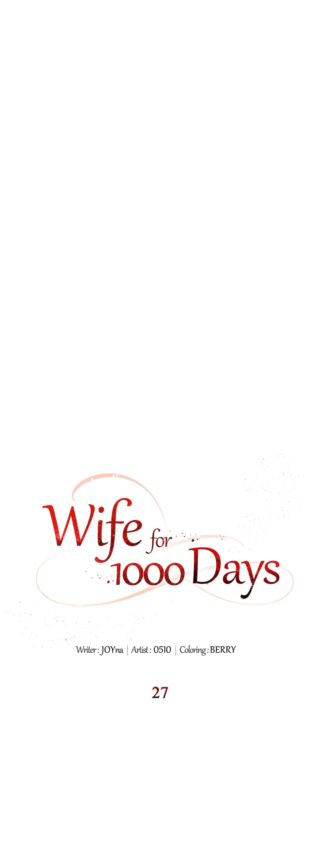 Wife For 1000 Days chapter 27 page 28