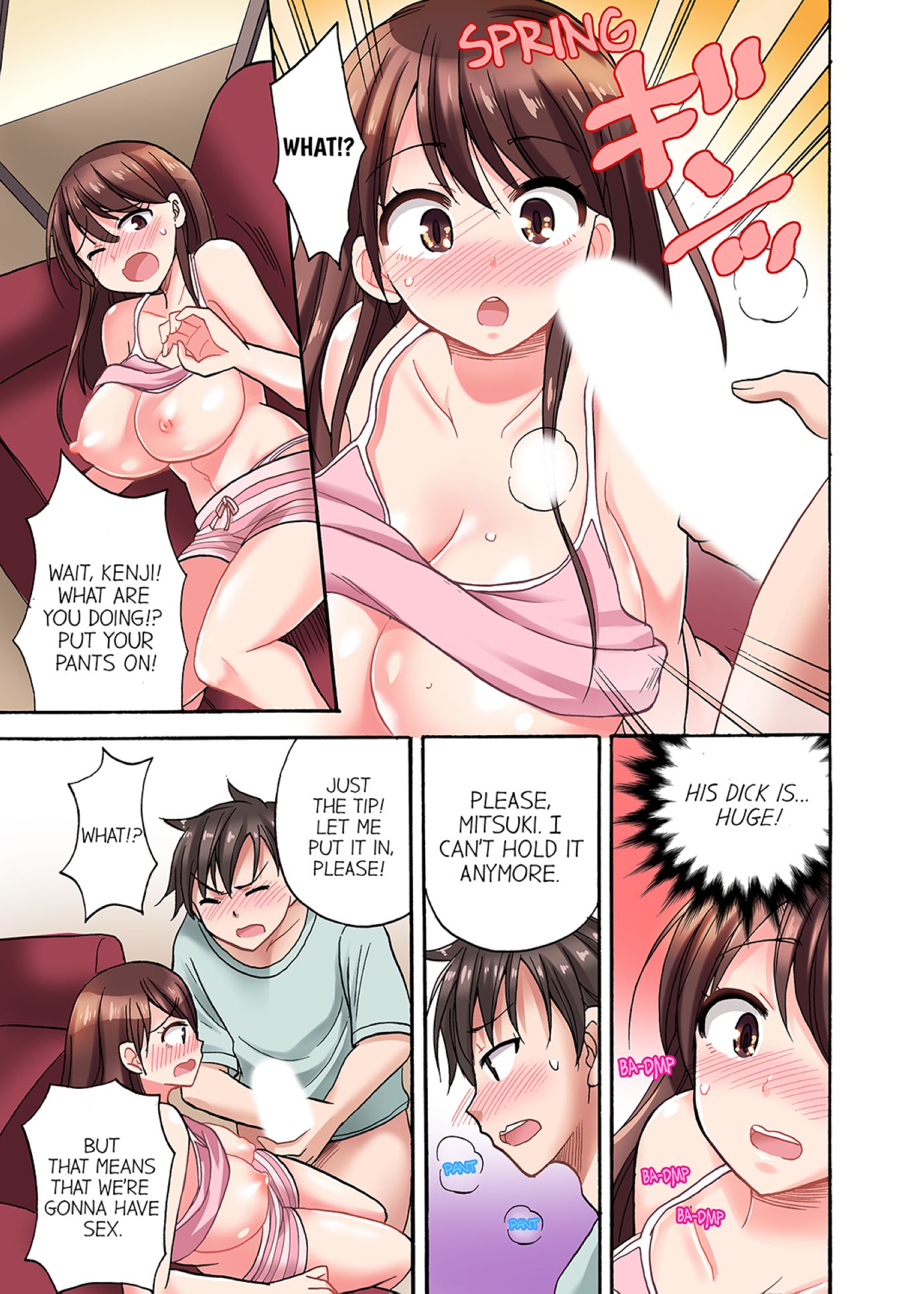 You Said Just The Tip I Asked My Brothers Girlfriend To Have Sex With Me Without chapter 2 page 5