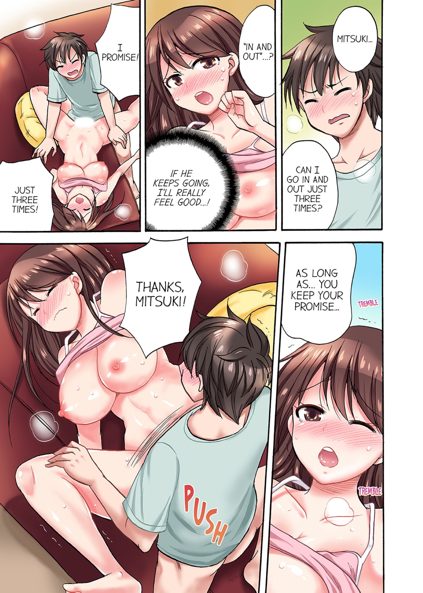 You Said Just The Tip I Asked My Brothers Girlfriend To Have Sex With Me Without chapter 3 page 5