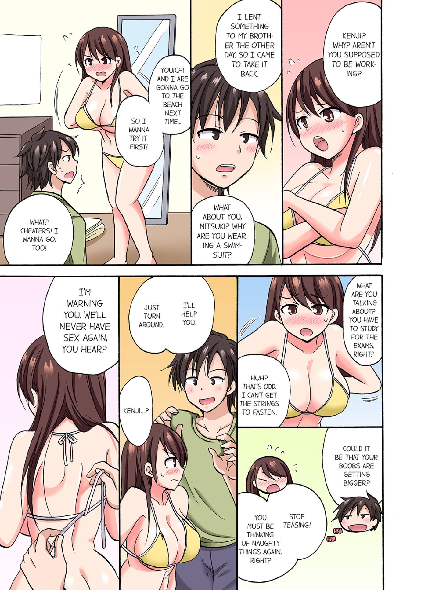 You Said Just The Tip I Asked My Brothers Girlfriend To Have Sex With Me Without chapter 7 page 7