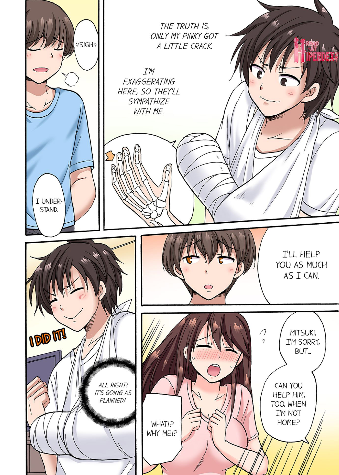 You Said Just The Tip I Asked My Brothers Girlfriend To Have Sex With Me Without chapter 14 page 4