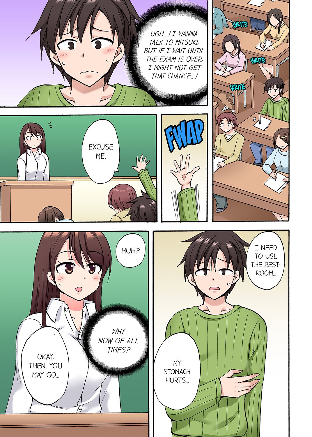 You Said Just The Tip I Asked My Brothers Girlfriend To Have Sex With Me Without chapter 40 page 5