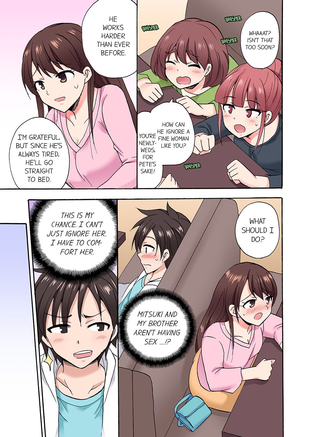 You Said Just The Tip I Asked My Brothers Girlfriend To Have Sex With Me Without chapter 55 page 7
