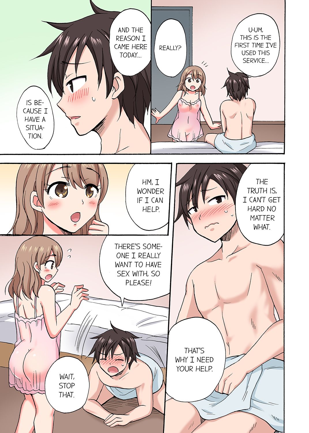 You Said Just The Tip I Asked My Brothers Girlfriend To Have Sex With Me Without chapter 61 page 7