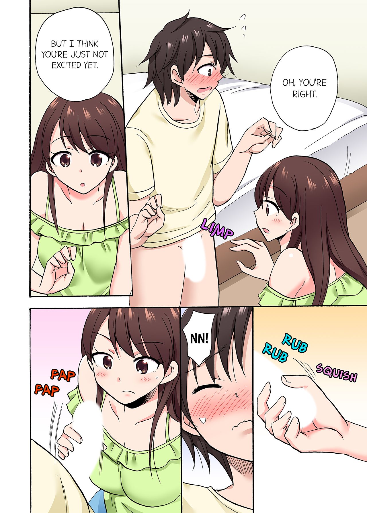 You Said Just The Tip I Asked My Brothers Girlfriend To Have Sex With Me Without chapter 64 page 4