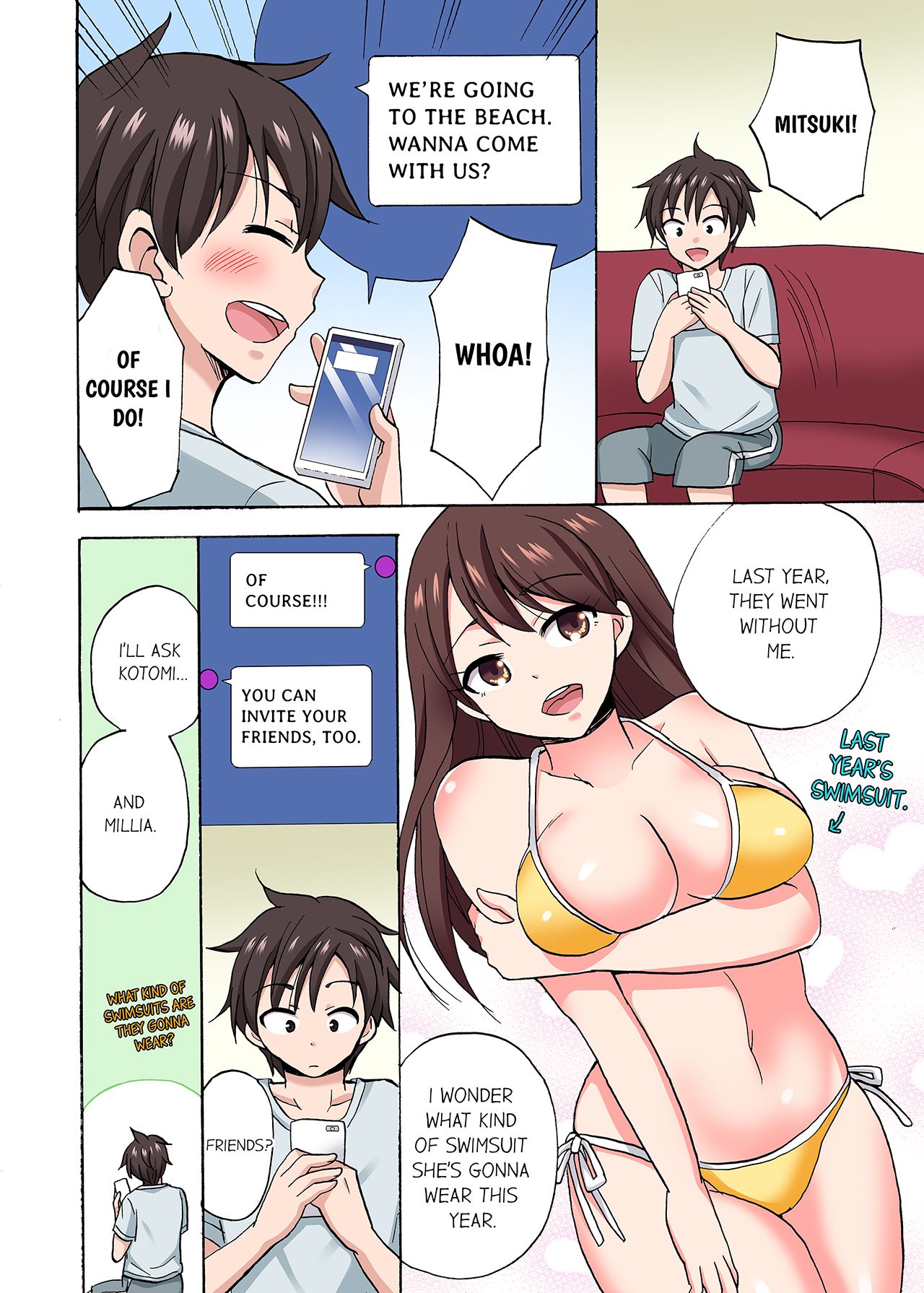 You Said Just The Tip I Asked My Brothers Girlfriend To Have Sex With Me Without chapter 70 page 6